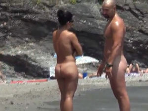 New spycam  from nudists beach of